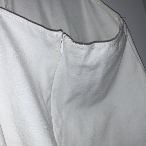 Socialite Women's Cut-out Bodycon Sleeveless Midi Dress in White small - Picture 8 of 8